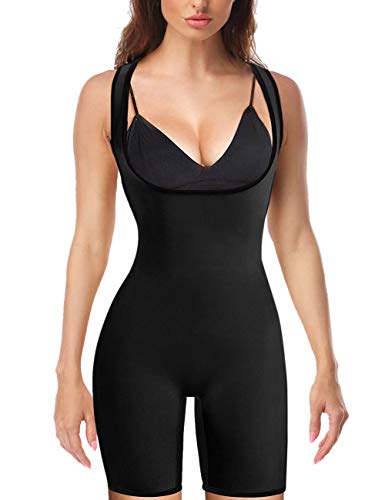 NonEcho Sauna Full Body Shaper Neoprene Sweat Bodysuit Slimming Shapewear Weight Loss Suit