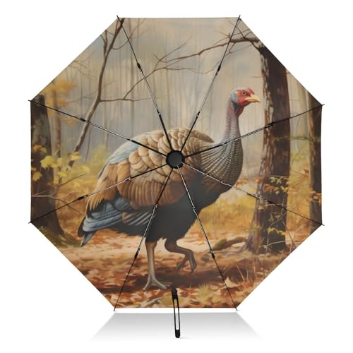 Parapluie de Turquie pliable contre le vent et la pluie d'automne