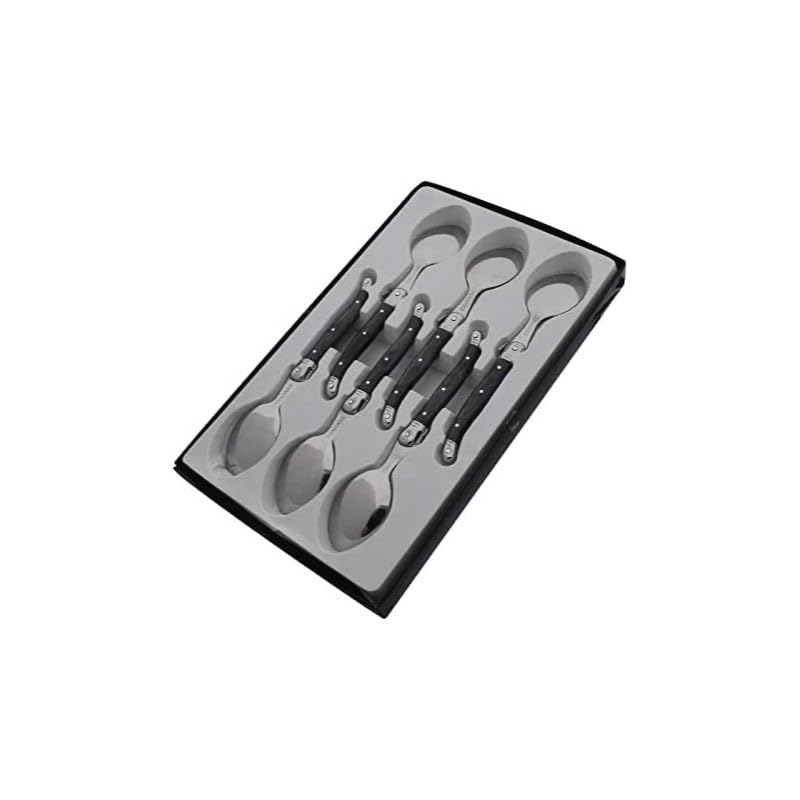 PRADEL EXCELLENCE Boîte de 6 couteaux tribloc Laguiole - Acier inoxydable - Couverts, couteaux