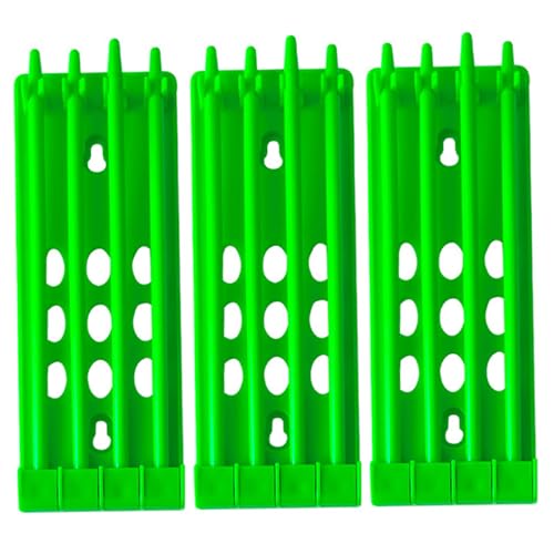 3Pcs Pigeon Supplies, Plastic Pigeons Leg Rings Holder Chicken Leg Bands Rack Frame 7.8x2.7 Foot Ring Place Organizer