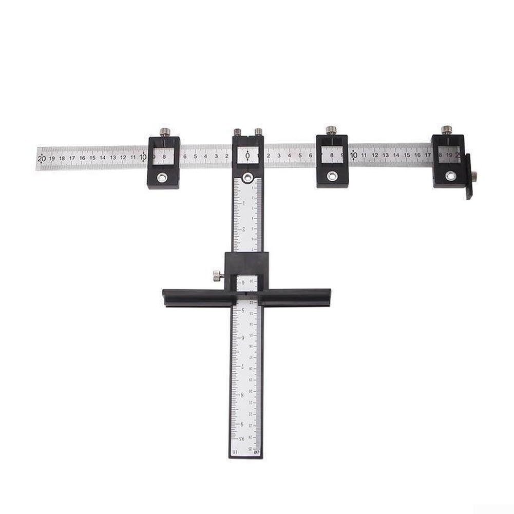 Jig localizzatore per fori in acciaio inox per la lavorazione del legno