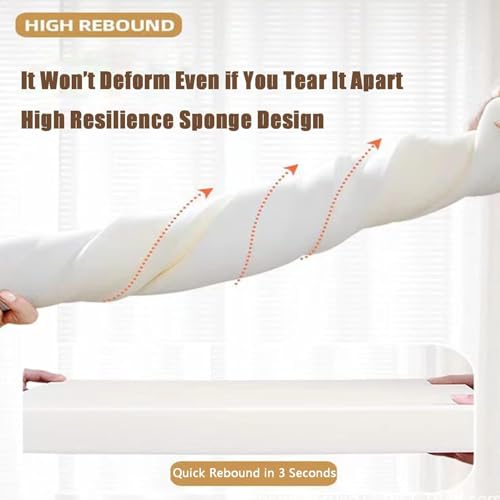 Miniatura 4 de Genérico Extensión De Colchón Con Relleno De Espacio Para Cama Personalizado, Cuña De Colchón, Puente De Cama, Relleno De Colchón De Cama Para Camas Individuales Dobles King