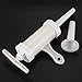 LiebHome Food Grade Quality Manual Sausage Maker, Sausage Stuffer meat Filler Hand Operated Salami Maker(With 2 Funnel, 5/8