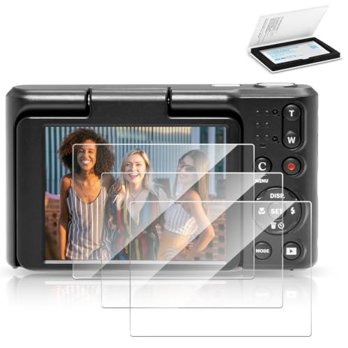 Image of 3 Pack KODAK PIXPRO C1 Screen Protector Film, 9H Ultra Clear Tempered Glass