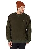 Burton(バートン) クルーネックカットソー メンズ スウェット フリース TRIBUTE FLEECE CREW XLサイズ Forest Night 173461 透湿 速乾 保温