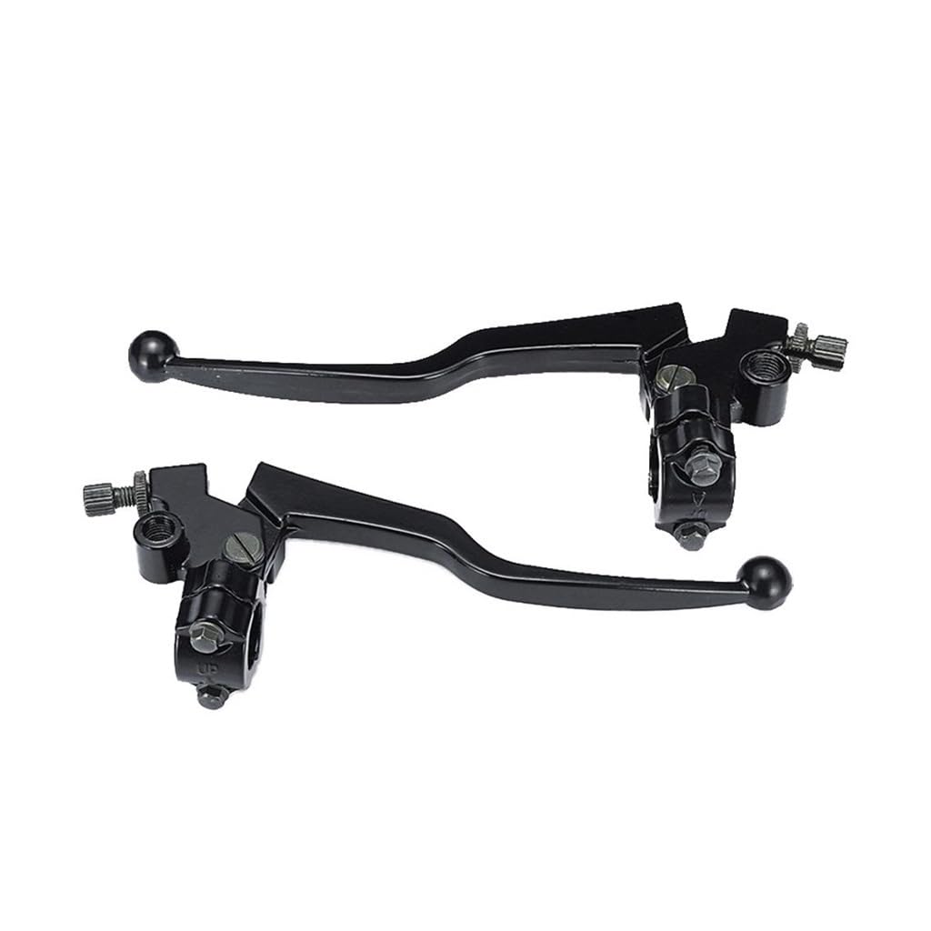 WGHPOSQTJ Hand Brake Clutch Levers Brake Clutch Levers for CG125 CG 125 125cc 220mm Long Handle Handlebar Motorcycle Lever Handbrakes