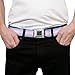 Buckle-Down Belt, Seatbelt Buckle Belt, Flag Transgender Baby Blue Baby Pink White, 30 to 44 Inches