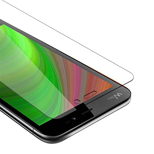 cadorabo Verre Trempé compatible avec WIKO FREDDY en HAUTE TRANSPARENT - Verre de protection d'écran trempé (Tempered) en dureté 9H avec 3D touch
