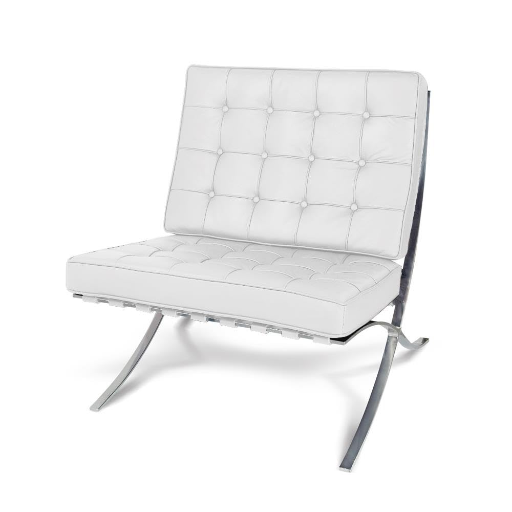 Amazon｜バルセロナチェア Bauhaus ミース・ファン・デル・ローエ 本革 