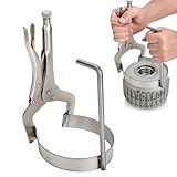 CHENNTAI T-47781AC Clutch Drum Tool, for 6L50E 6L80E 6L90E, 3-5-Reverse & 1-2-3-4 Drum Removal Install Tool, Heavy-Duty Stainless Steel Compression Clamp