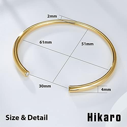 Amazon Brand-HIKARO Rose Gold Plated Infinity Bracelets for Womens Forever Love Birthday Thanksgiving Christmas Xmas Gift for Women Mum Mother Wife 7Inch