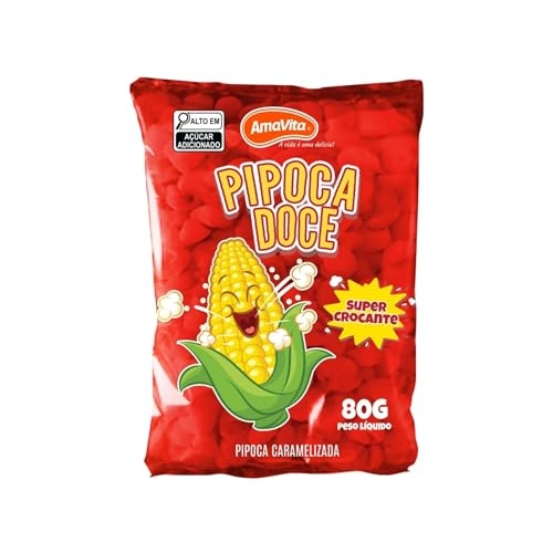 Amavita, Pipoca Doce 80g