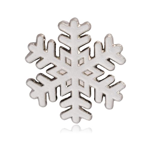 Image of Snowflake Glitter Soft Enamel Pin