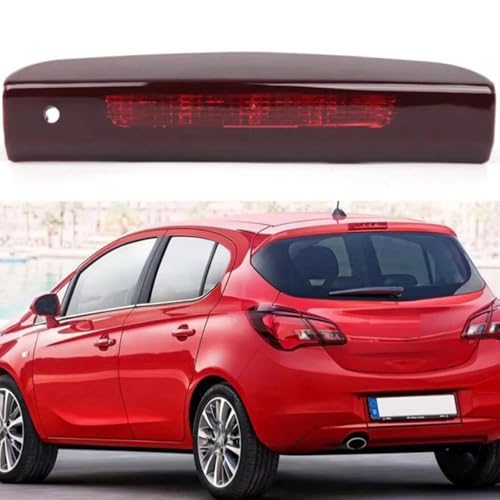 ZJWXXN 1Pcs Vermelho Carro LED Stop Terceira Cauda Luz De Alta Montagem Lâmpada De Freio Para Opel C