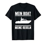 Ein cooles Yacht Herzschlag t-shirt für alle Bootsführer und Yachtbesitzer. Cooles Herzfrequenzlinie Boots Outfit für jeden Motorboot Fan und Freizeit Kapitän. Perfekte Geschenkidee zum Geburtstag oder zu Weihnachten für Bootseigentümer.