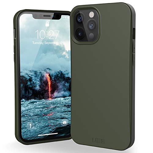 Outback-Bio Hülle Apple iPhone 12 Pro Max (6,7" Zoll) Schutzhülle (Biologisch abbaubare Materialien, Wireless Charging kompatibel,