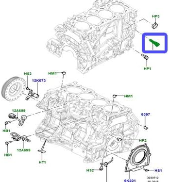 Miniatura 4 de FILTRO DE ACEITE DE TURBOCARGADOR DE LAND ROVER ORIGINAL 2.0L GASOLINA LR025523