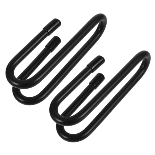 Gogogmee 1 Set of Surfboard Wall Mount Rack Hook Black Hanger for Garage Dorm Room
