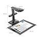 CZUR ET18 Pro Professioneller Buchscanner mit LED Fülllicht, OCR Dokumentenscanner 18 Megapixel Dokumentenkamera Visualizer für Windows und macOS mit Laser Verflachungstechnologie, bis zu A3