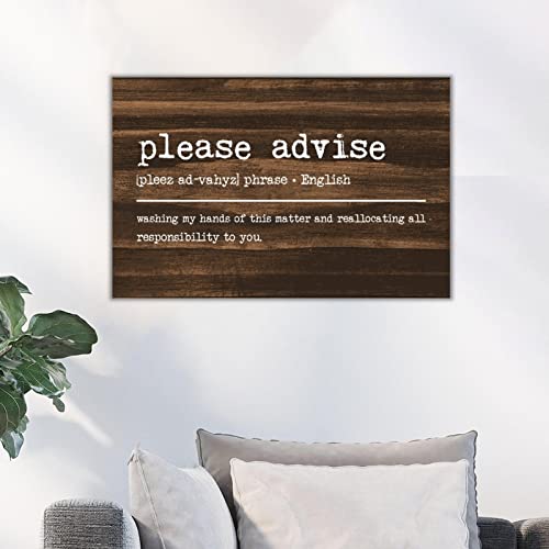 Panneau en bois brillant à message durable pour décoration murale