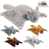 Civaner 5 Pcs Flying Stuffed Squirrel Animals Set 13 Inch Mommy Stuffed Flying Plush Squirrel Toy with 4 Babies Soft Fluffy Plushies Dolls for Christmas Valentines Easter Birthday Gifts
