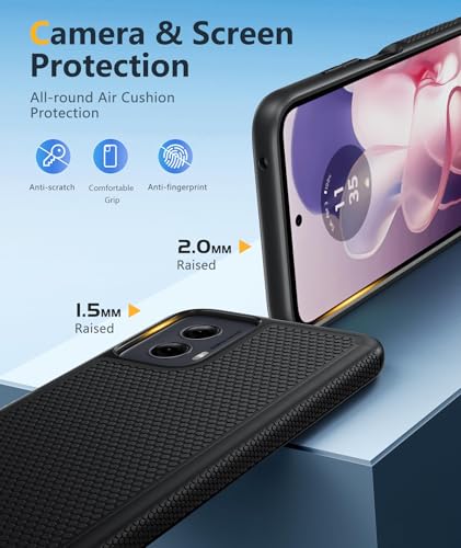 Image of FNTCASE for Motorola Moto G-Power-5G-2024 Case: Dual Layer Protective Heavy Duty Cell Phone Cover Shockproof Rugged with Non Slip Textured Back - Military Protection Bumper Tough - 2024, 6.7 inch