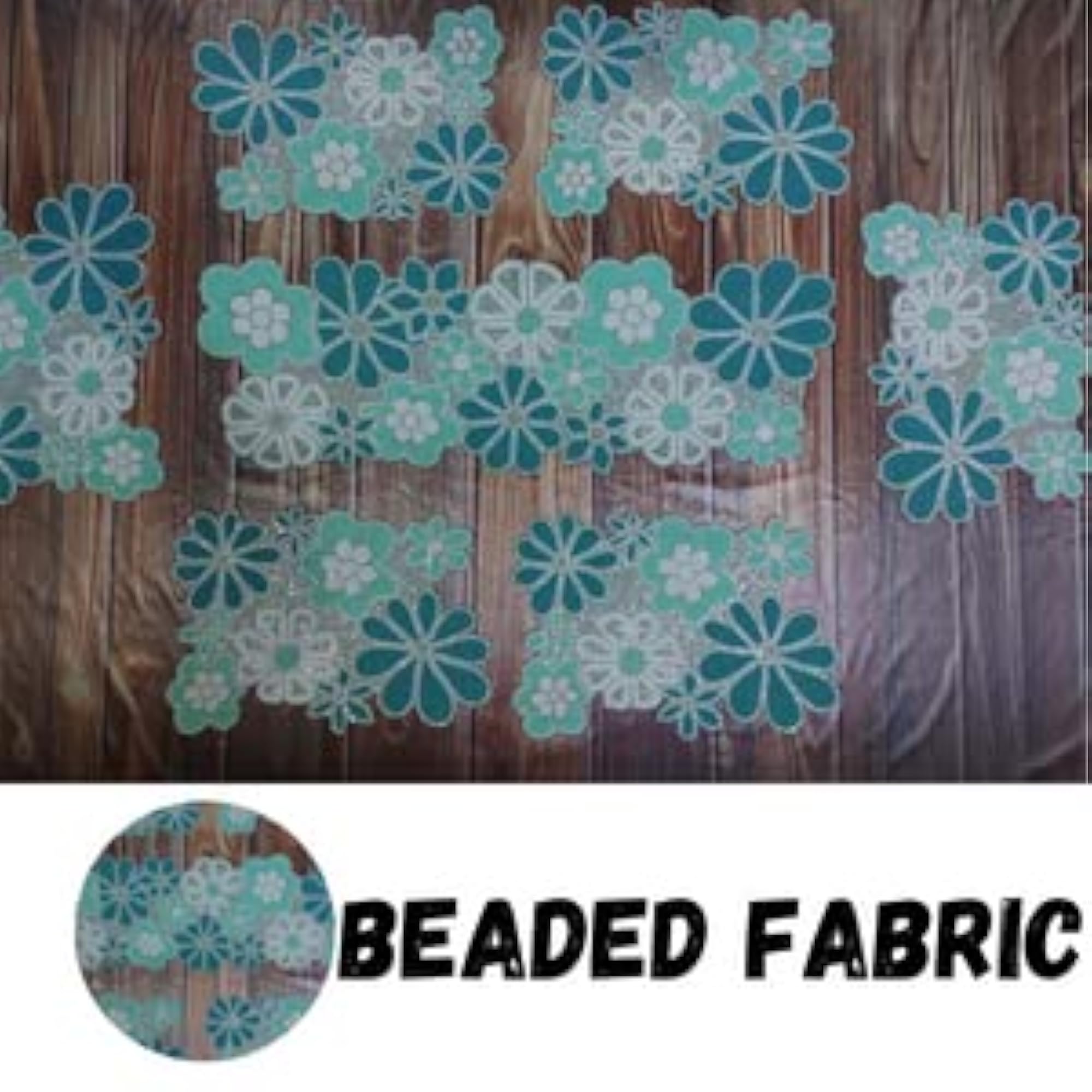 Handcrafted Beaded Table Runner and Mats Dining Table