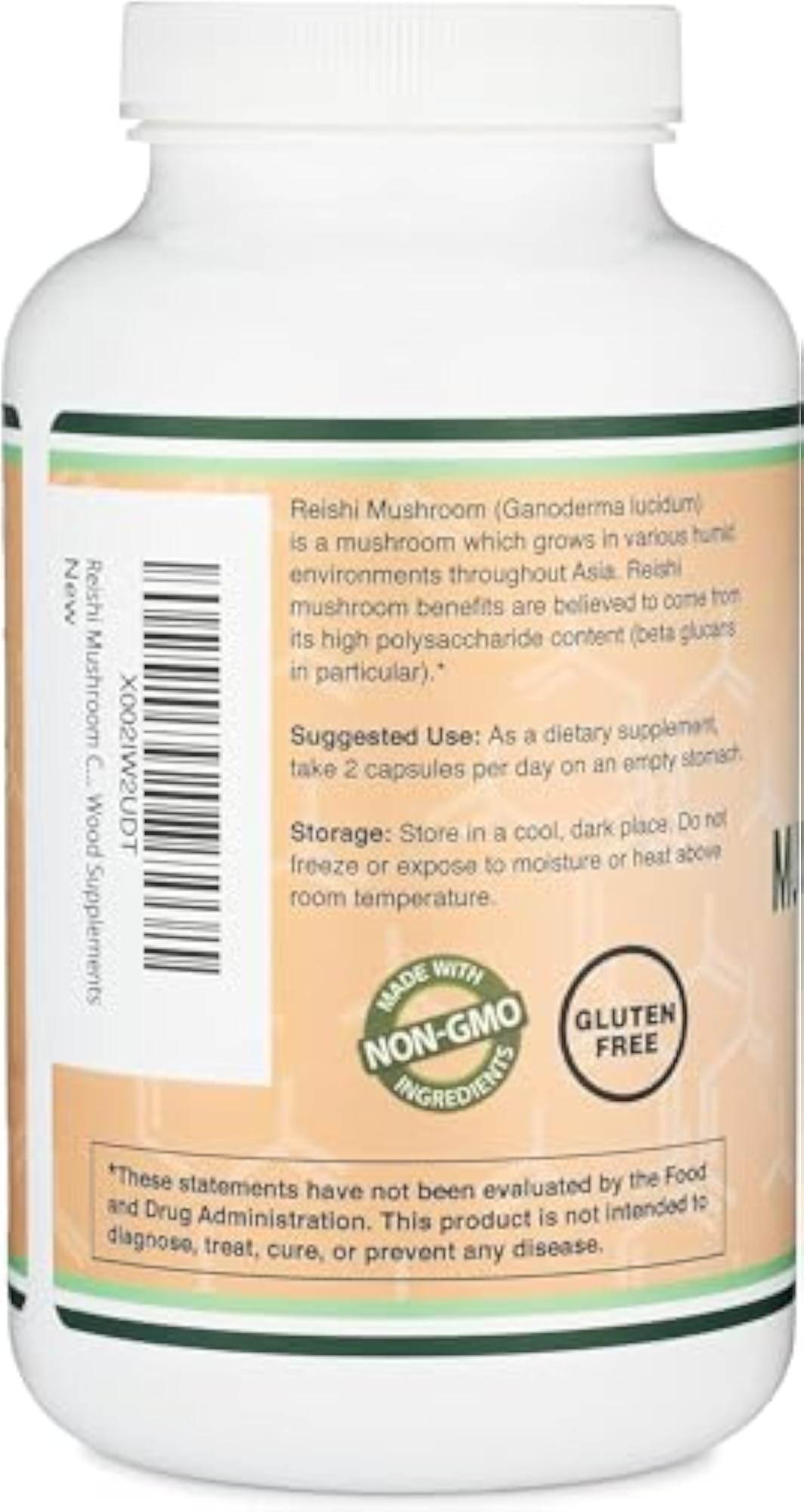 Reishi Mushroom Capsules for Immune Support