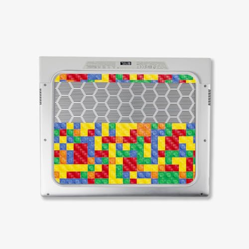 Image of MightySkins Carbon Fiber Skin Compatible With Alienware X14 R2 (2023) Full Wrap Kit - Brick By Brick | Protective Durable Textured Carbon Fiber Finish | Easy To Apply & Change Styles | Made in the USA