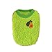 Maglione invernale caldo per bambole, per animali domestici, abbigliamento per cani (XXXS, verde)