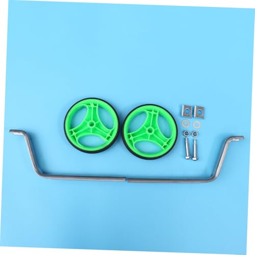 Ruedas de Entrenamiento para Bicicleta OSALADI, con Soporte de 12-20 Pulgadas, Ruedas Auxiliares Silenciosas en Verde, Accesorios Estabilizadores para Bicicletas para Niños y Aprendizaje miniatura 6
