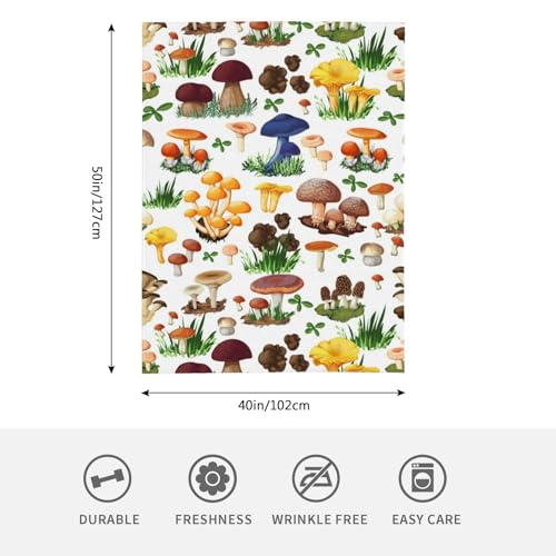 HGOD DESIGNS Mushroom Blanket - Image 2