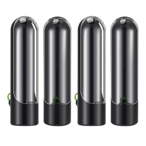 Contenedor de Cilantro Saver - Guardián de hierbas frescas, tarros de almacenamiento de hierbas de 4 paquetes | Pods Organizador de tomillo de romero y lechuga para almacenamiento de verduras y