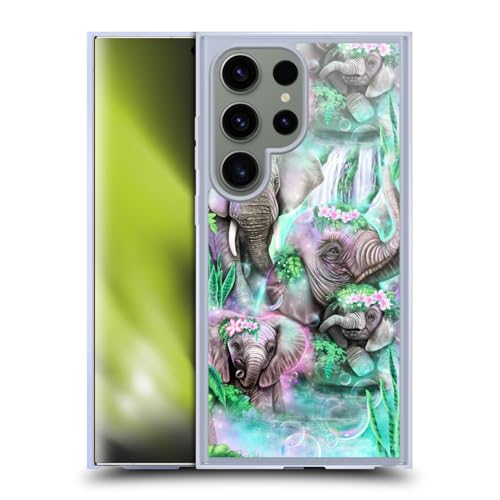 Coque Gel Samsung S24 Ultra MagSafe Sheena Pike Daydream Elephants Coque de protection design