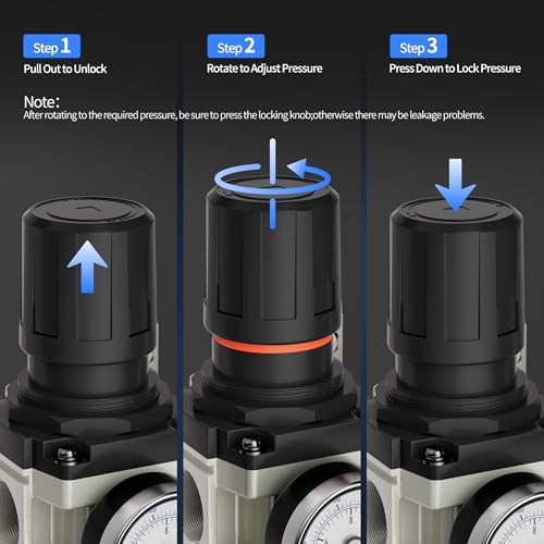 DAIERTEK 3-Stage Air Compressor Dryer System