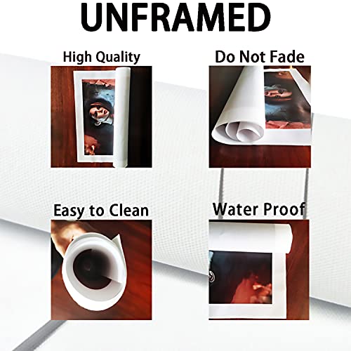 Busmko Famous Formula Physics Poster Art Education Wall Art Learning Painting Black White Canvas Prints Picture For Christmas Living Room Decoration Unframed Size 12X18Inch(30X45Cm) #TOP5