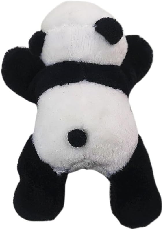 5pcs/lot Cute Plush Chinese Panda Shape Magnets for Fridge Animal Home Decorations Creative Refrigerator Magnetic Stickers Gift Guests (High 4.72 Wide 2.76 inch About)