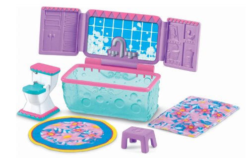 Fisher-Price Nickelodeon Dora The Explorer, Dollhouse Bathroom Furniture
