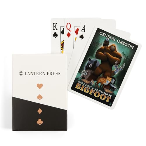 Baraja póker Central Oregon Bigfoot 52 cartas