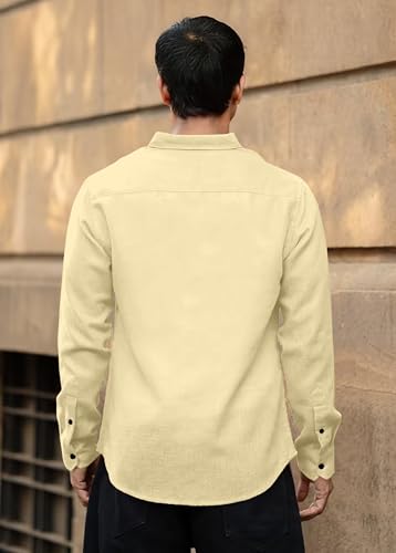 Image of Men Cotton Full Sleeve Shirt for man | Mens Casual Shirt |Shirts for Men Stylish | Men Shirts | Casual Business Party Festival Shirts