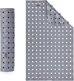 Alfombrilla de ducha antideslizante Decor Hub 40 x 60 cm, alfombra con textura de masaje