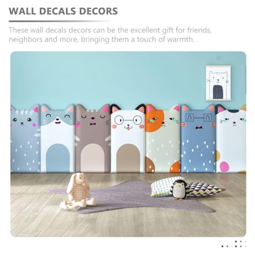 Autoadhesivas pegatinas de pared de gatos 3d de fácil colocación 4