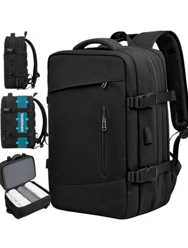 Mochilla Viagem Masculina Feminina Avião Bordo 10kg Expansível Impermeável