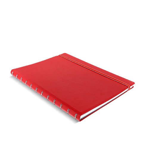 Carnet Filofax A4 rouge 115023 cahier feuilles repositionnables