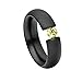 Produktbild Heideman Ring Damen Intensio schwarz aus Edelstahl schwarz matt Damenring für Frauen mit Swarovski Stein Zirkonia