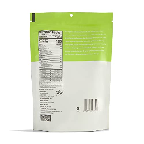 365 by Whole Foods Market, Hemp Seed Organic, 12 Ounce