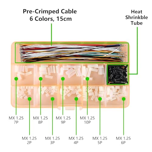 Câble silicone 1.25mm PicoBlade pour Pixhawk APM de haute précision - 3