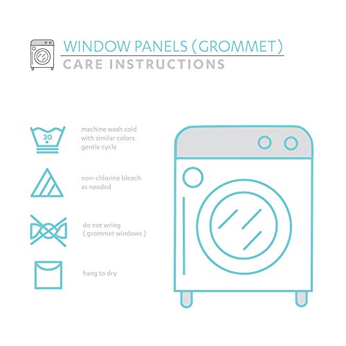 Lush Decor Insulated Grommet Blackout Curtains Panel Pair, 52"W X 120"L, Light Gray #TOP4
