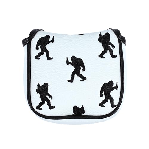 ZEETY Premium Leather Bigfoot Putter Head Cover
