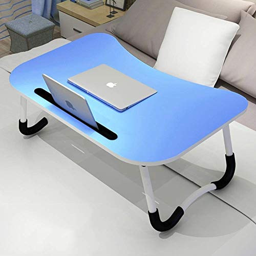 Laptop Tisch Wohnheim Schreibtisch Faltbarer Arbeitstisch Gaming Schreibtisch PC tragbare Studie Workstation Nachttisch für Bett Sofa Boden-Q